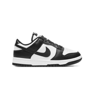 nike dunk low retro white/black white