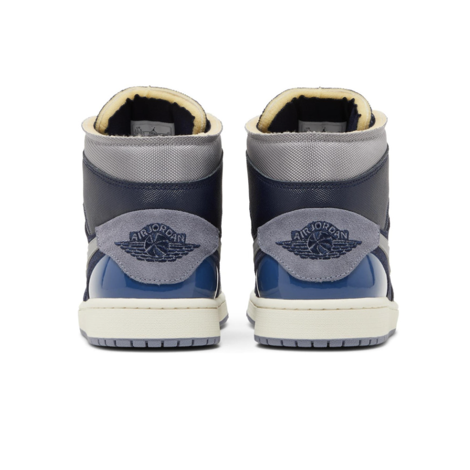Air Jordan 1 MID SE Craft – Obsidian :White – French Blue