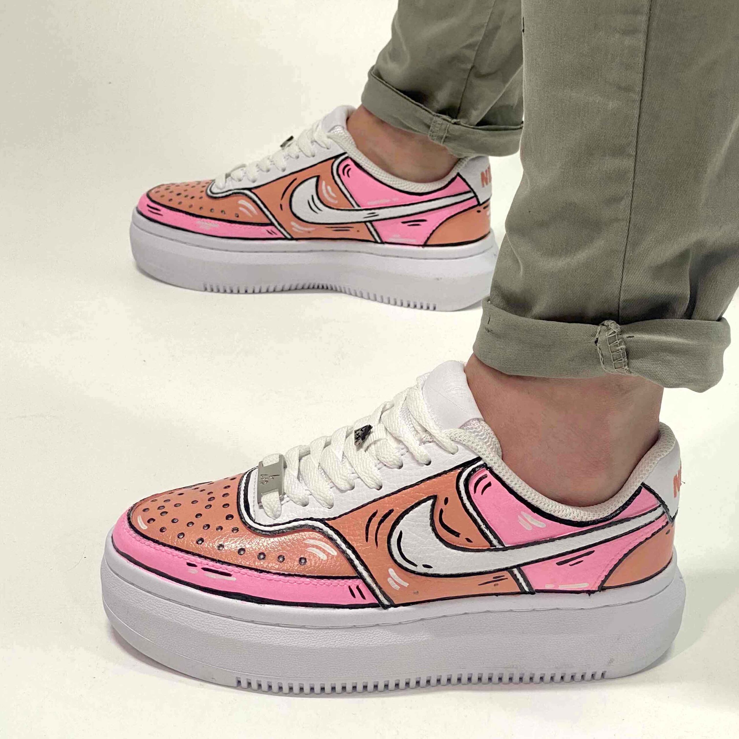 Nike arancioni e fucsia clearance