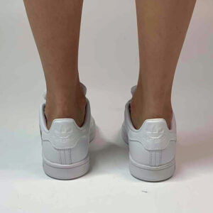 Adidas Stan Smith Personalizzate Dipinte A Mano Papaveri Rossi