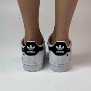 Adidas Superstar Personalizzate Glitter & Lacci Strass – Eclipse Luxury 3