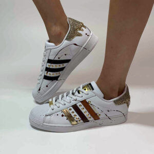 Adidas hotsell superstar pelle