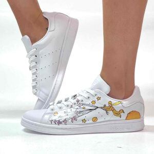 Adidas Stan Smith Personalizzate Dipinte A Mano Principino