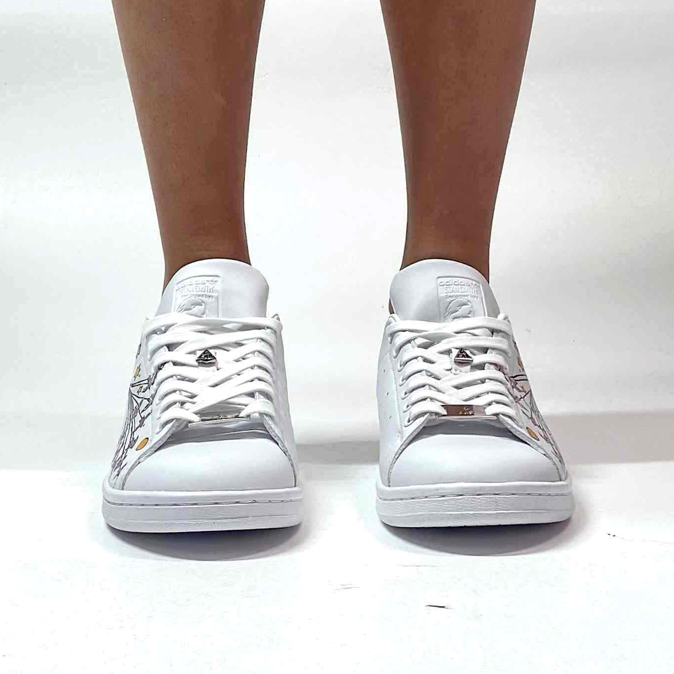 Adidas Stan Smith Personalizzate Dipinte A Mano Principino