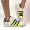 Adidas Stan Smith Personalizzate Dirty Fluo Giallo