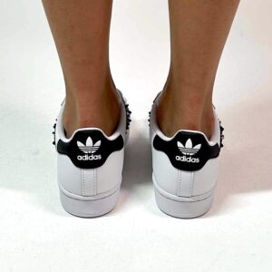 Adidas Superstar Personalizzate Glitter e Borchie “Eclipse” VOL 2