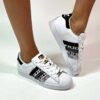 Adidas Superstar Personalizzate Glitter e Borchie “Eclipse” VOL 2