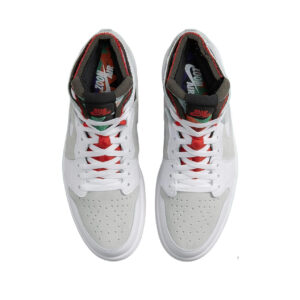 Air Jordan 1 Zoom Air CMFT ct0978 100 WHITE:true red-light silverù
