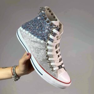 Converse glitter borchie sale