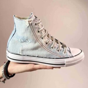 Converse All Star Personalizzate Jeans Denim Deluxe