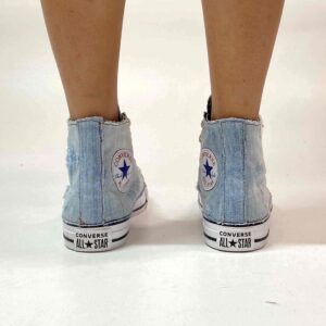 Converse All Star Personalizzate Jeans Denim Deluxe