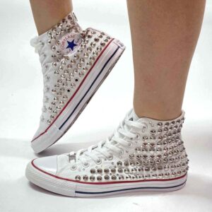 Converse All Star Personalizzate Total Borchie Strass Luxury