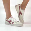 Diadora Personalizzate Game Leather Waxed Logo e Stella Bordeaux, Borchie Argentate