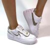 Nike Air Force 1 Shadow Custom Doppio Swoosh Glitter e Borchie Oro
