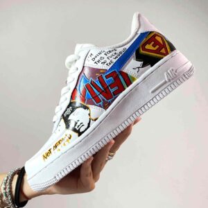 Nike Air Force One Custom Dipinte A Mano Rap