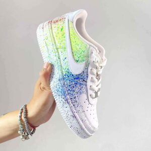 Nike Air Force One Custom Splash