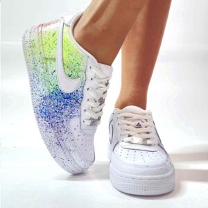 Nike Air Force One Custom Splash