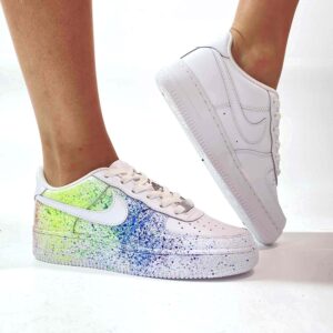 Nike Air Force One Custom Splash