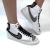 Nike Blazer Customized Quadretti Bianco e Neri