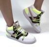 Nike Court Vision Mid Custom Swoosh Scamosciato e Inserti Fluo e Camouflage
