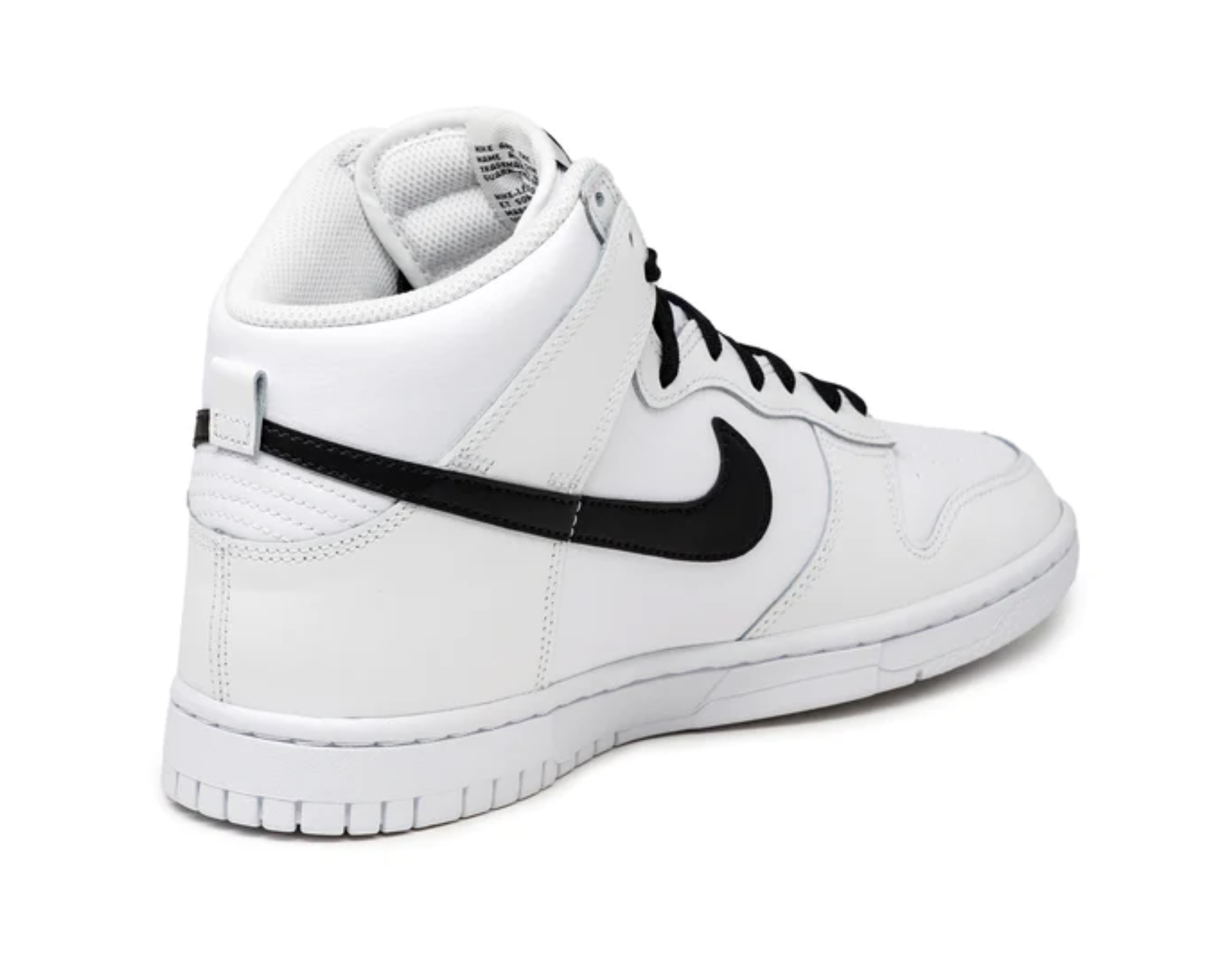 Nike Dunk Hi Retro White:Black- Summit White