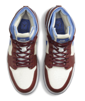 W Air Jordan 1 Zoom Air CMFT ct0979 104- sail redstone:hyper royal