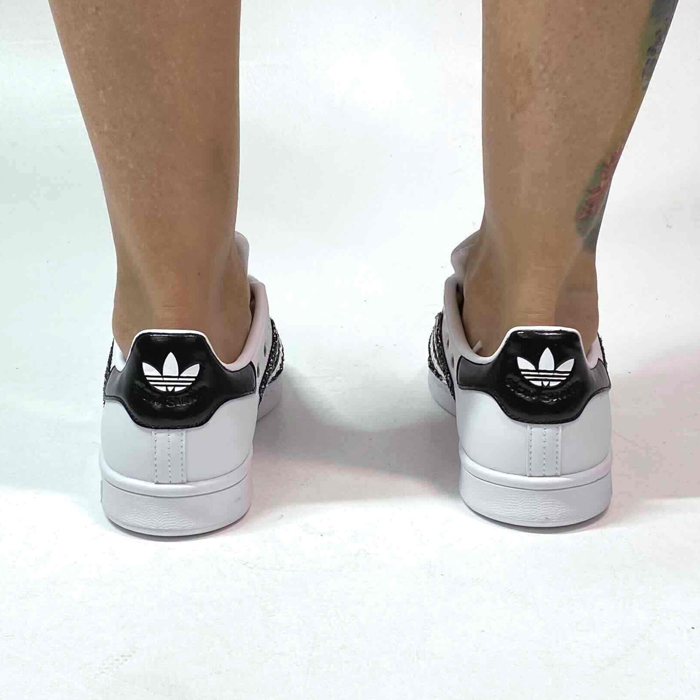 Adidas stan smith nere e bianche deals