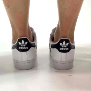 Adidas Superstar Personalizzate Squamato, Borchie e Perle