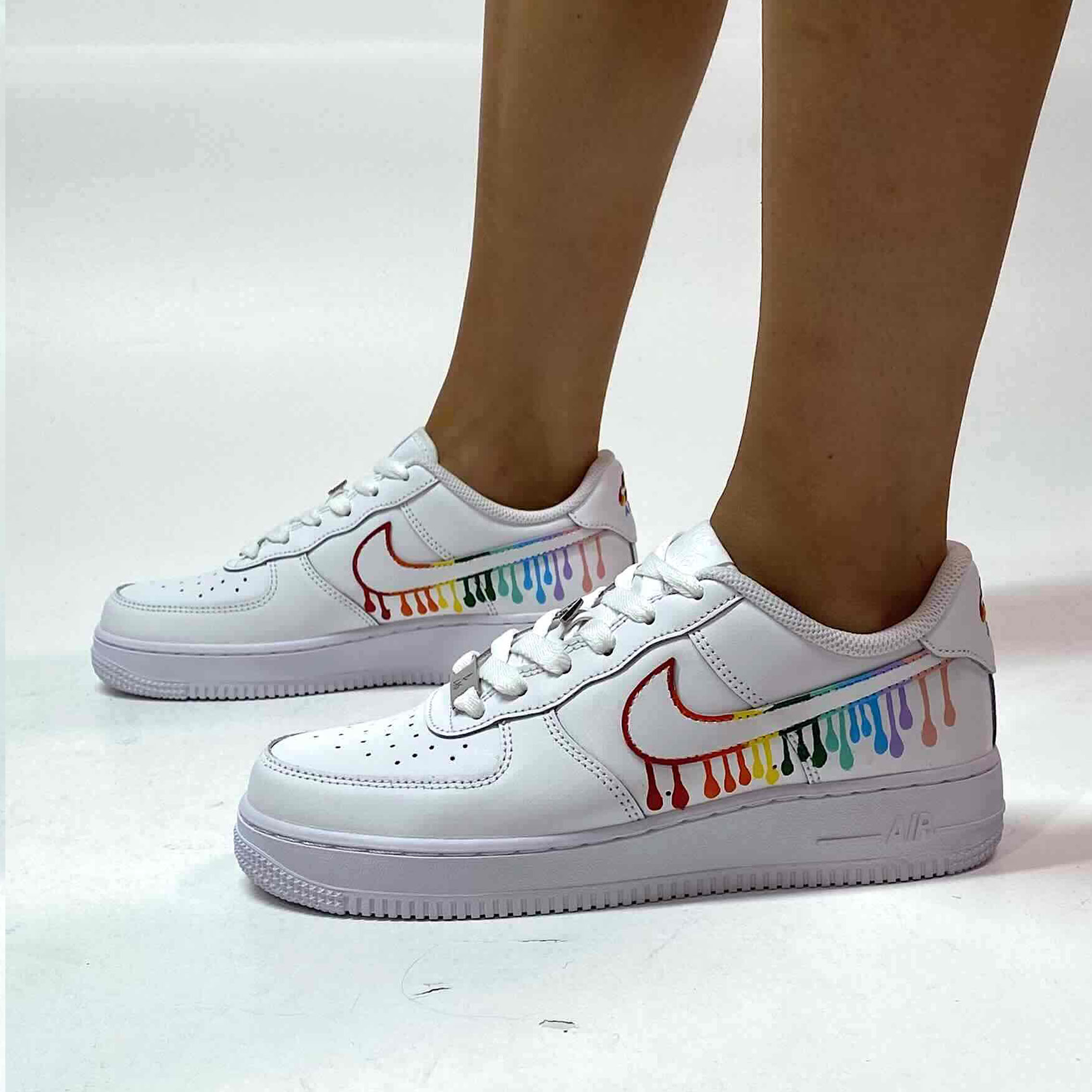 Nike Air Force One Custom Rainbow