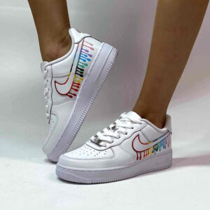 Nike Air Force One Custom Rainbow