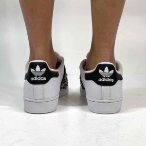 Adidas Superstar Personalizzate Borchie, Pietre & Perle – Ape