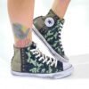 Converse All Star Personalizzate Camouflage e Borchie