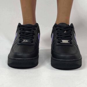 Nike Air Force One Custom Black Octopus
