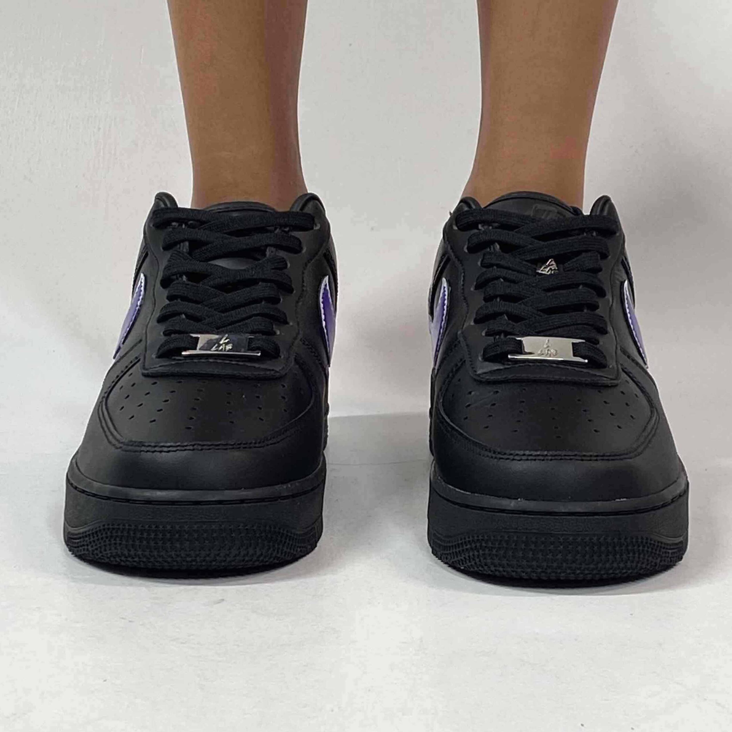 Nike Air Force One Custom Black Octopus