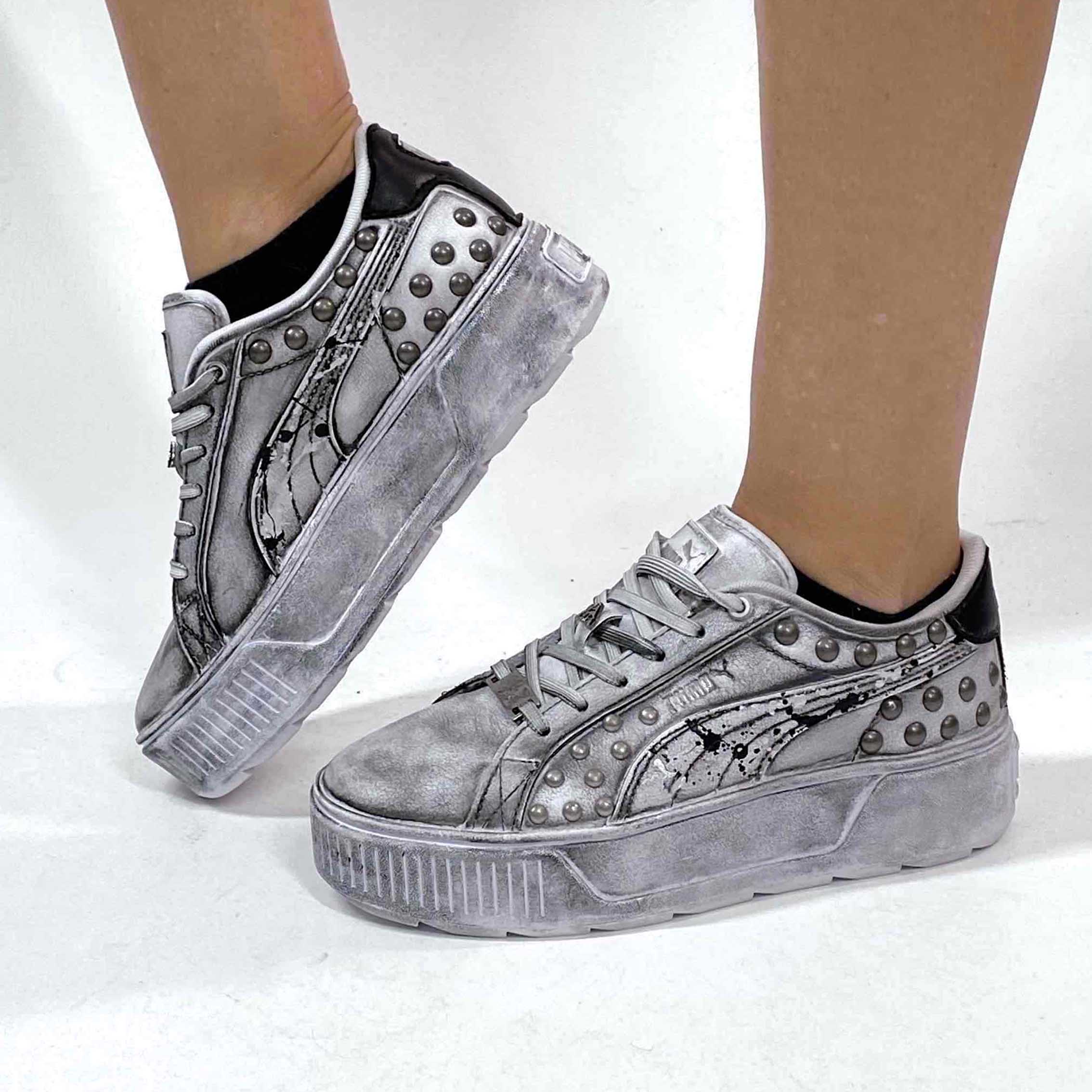 Puma Platform Custom Delav LLab scarpe Custom
