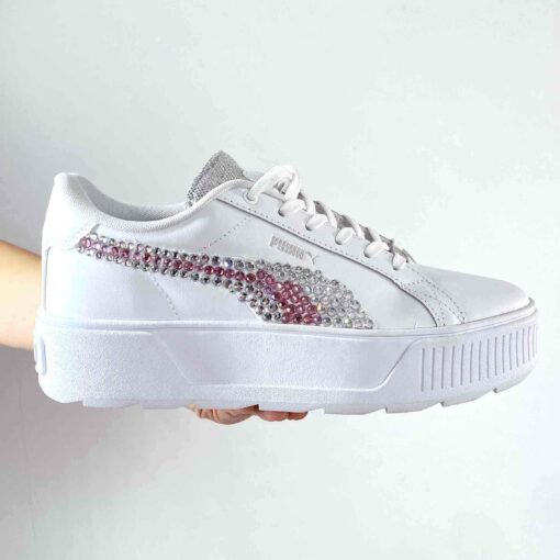 scarpe puma rosa glitter
