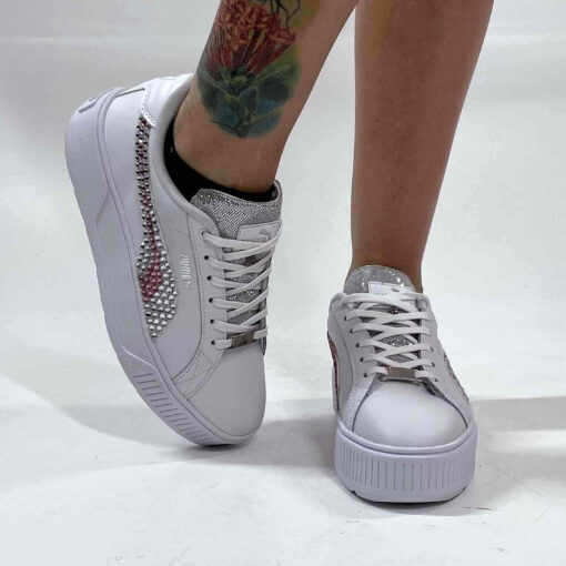 Puma argento hotsell glitter