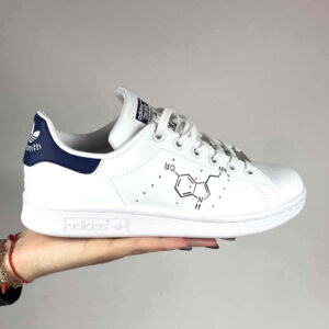 Adidas Stan Smith Personalizzate Dipinte A Mano SEROTONINA