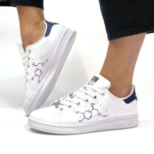 Adidas Stan Smith Personalizzate Dipinte A Mano SEROTONINA
