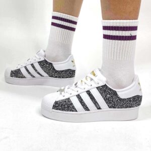 Adidas Superstar Bold Personalizzate Glitter Sale e Pepe
