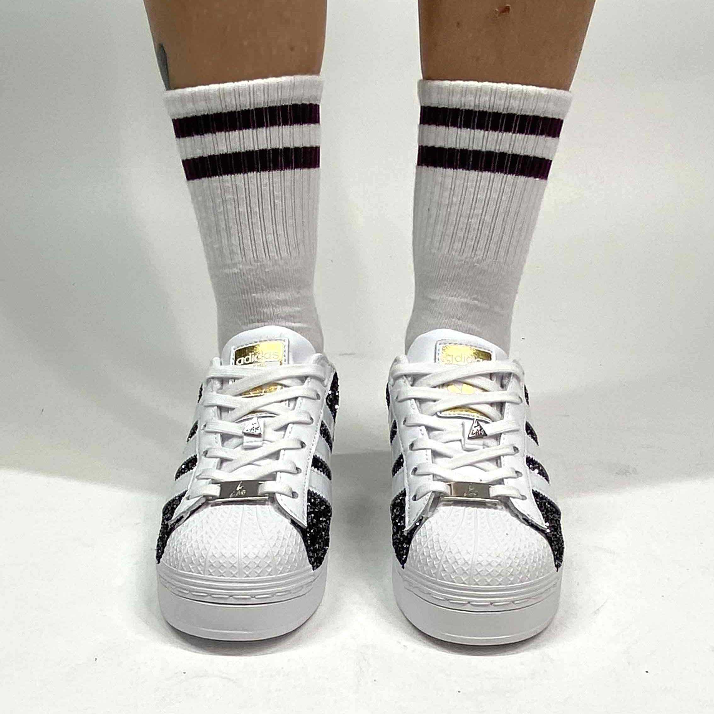 Adidas Superstar Bold Personalizzate Glitter Sale e Pepe