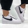 Nike Air Force 1 Shadow Custom Swoosh e Dettagli Glitter Retato