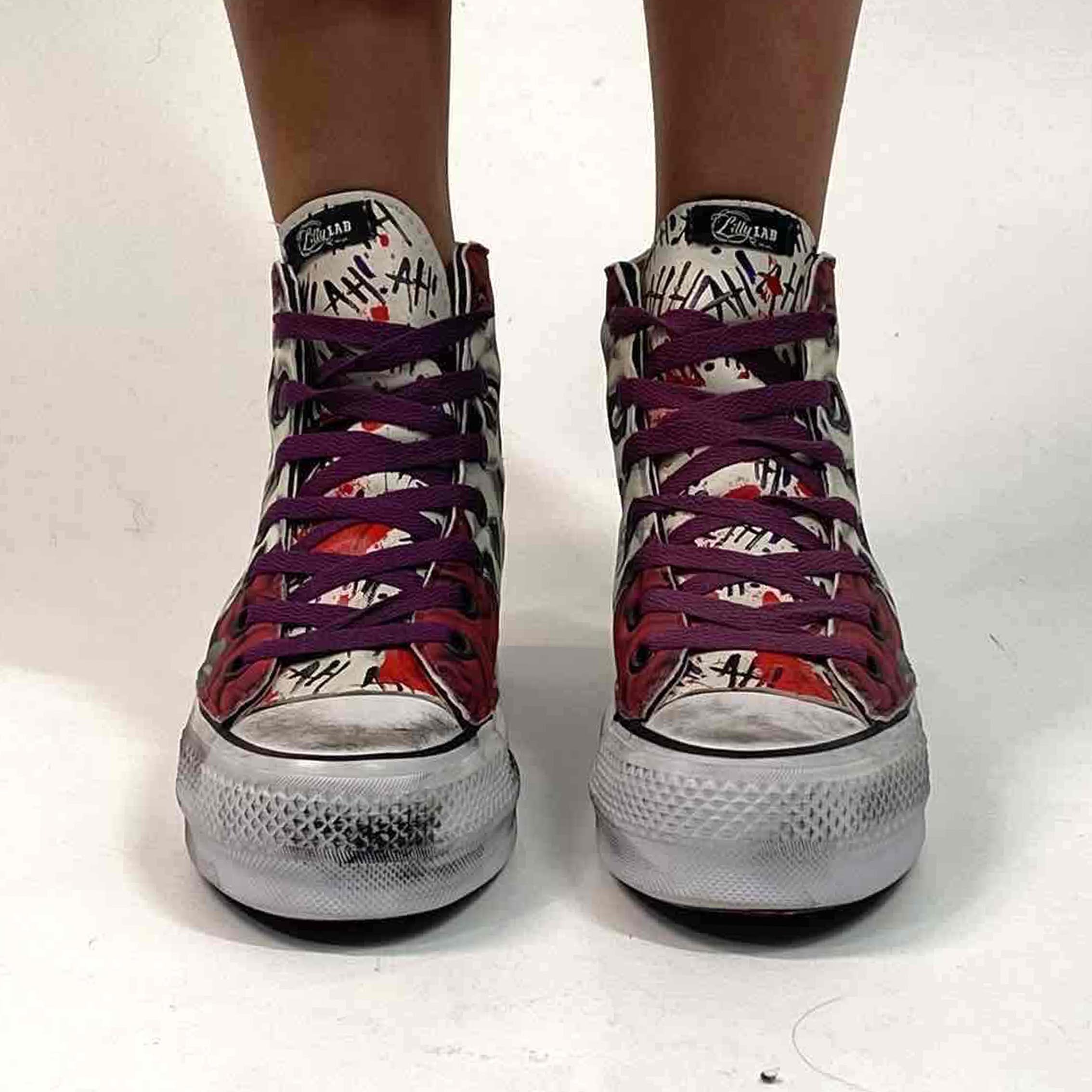 Converse clearance con occhi