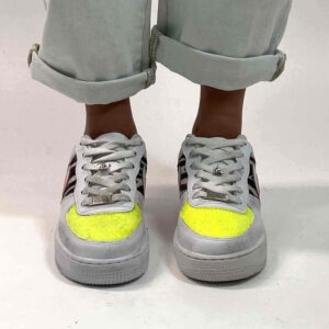 Nike Air Force One Custom Doppio Fluo