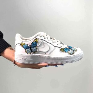 Nike Air Force One Custom Farfalle Cucite A Mano