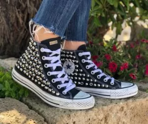 Converse All Star Total Borchie&Strass Black