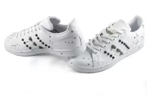 Adidas Stan Smith Personalizzate Teschio & Borchie