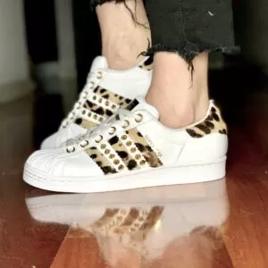 Adidas Superstar Personalizzate Cavallino Maculato