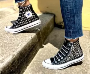 Converse All Star Total Borchie&Strass Black Luxury
