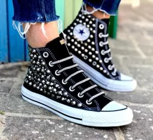 Converse All Star Total Borchie&Strass Black Luxury